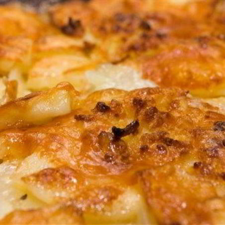 Рецепт Мяса по-французски с картофелем и грибами