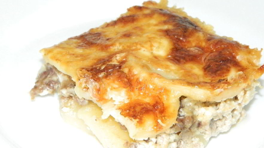 Рецепт мяса по-французски с картошкой в духовке