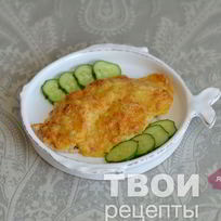 Рецепт Мяса по-французски с курицей