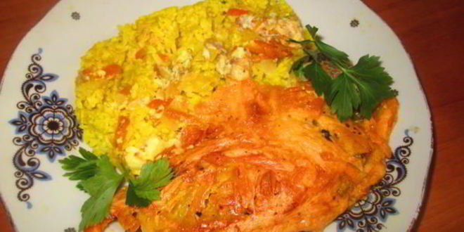 Рецепт мяса по-французски с овощами и специями