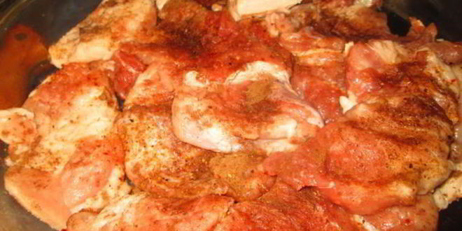 Рецепт мяса по-французски с овощами и специями