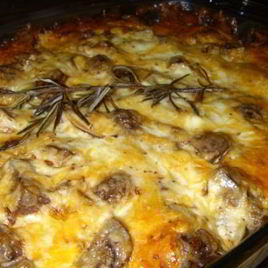 Рецепт Свинины по-французски с грибами