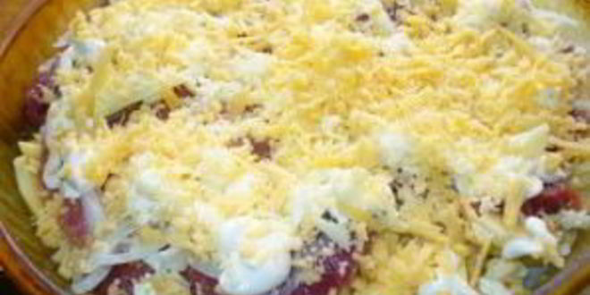 Рецепт свинины по-французски с картофелем