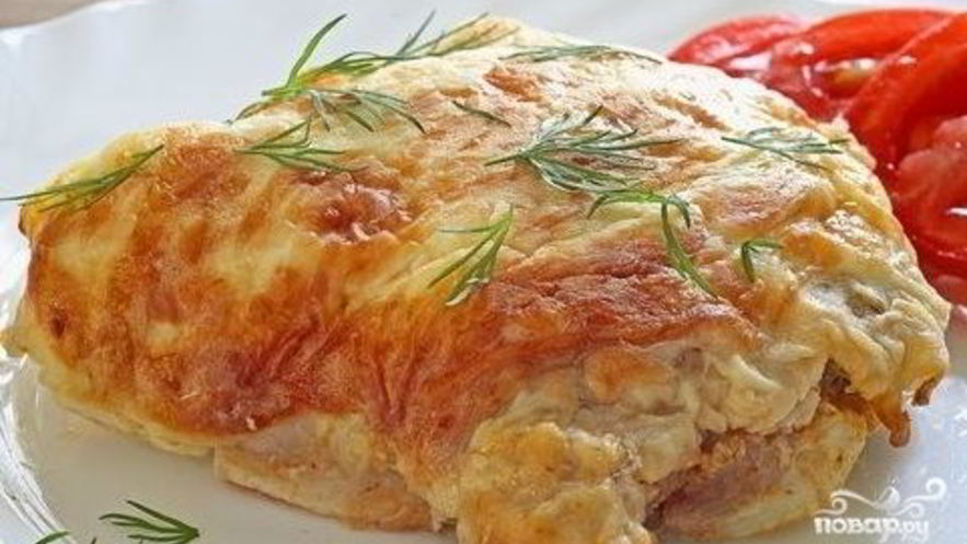 Рецепт свинины по-французски в духовке