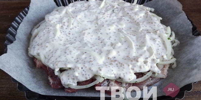 Рецепт свинины по-французски