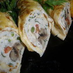 Рецепт Бризолек с курицей и грибами