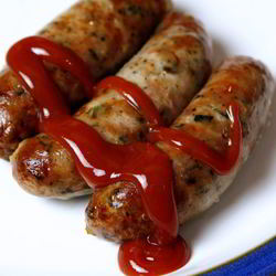 Рецепт Домашних колбасок с манкой