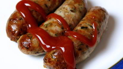 Рецепт Домашних колбасок с манкой