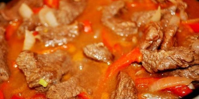 Рецепт говядины с овощами и кускусом