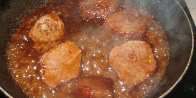 Рецепт говядины в винном соусе