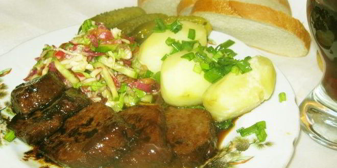 Рецепт говядины в винном соусе