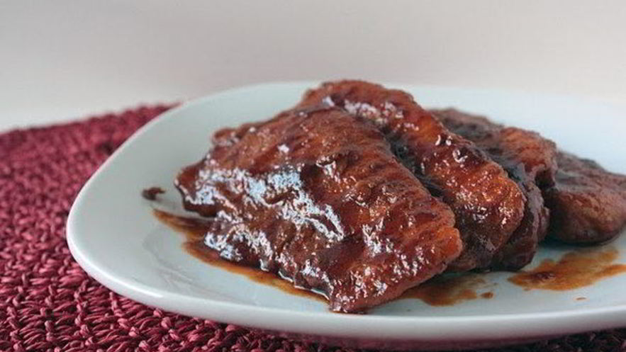 Рецепт говяжьих отбивных под соусом из пива