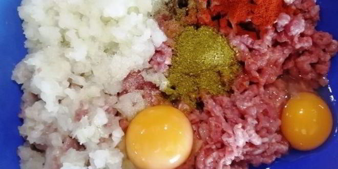 Рецепт кебаба из индейки в беконе