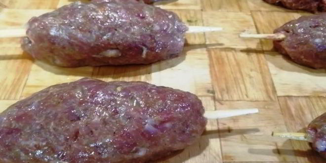 Рецепт кебаба из индейки в беконе