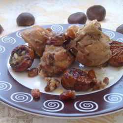 Рецепт Кролика с изюмом и каштанами
