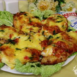 Рецепт Куриного филе Праздничного