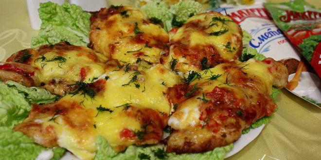 Рецепт куриного филе праздничного