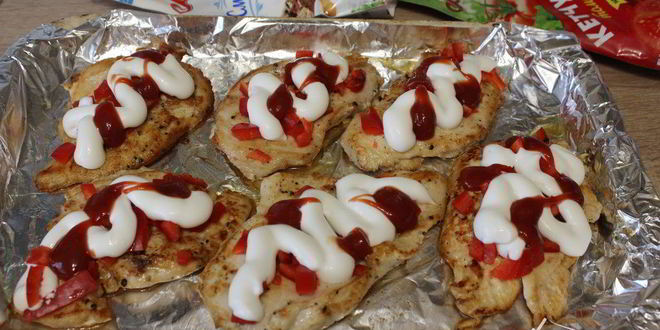 Рецепт куриного филе праздничного