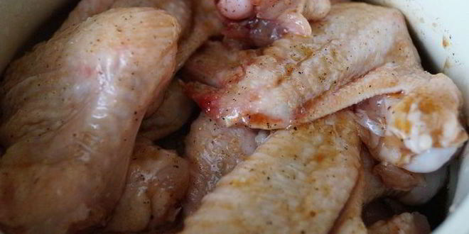 Рецепт куриных крылышек в медово-соевом соусе