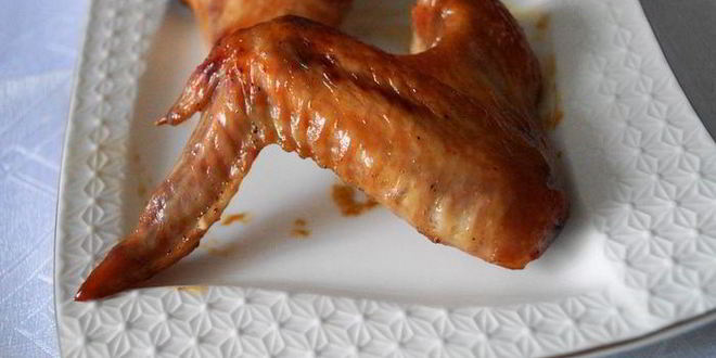 Рецепт куриных крылышек в медово-соевом соусе