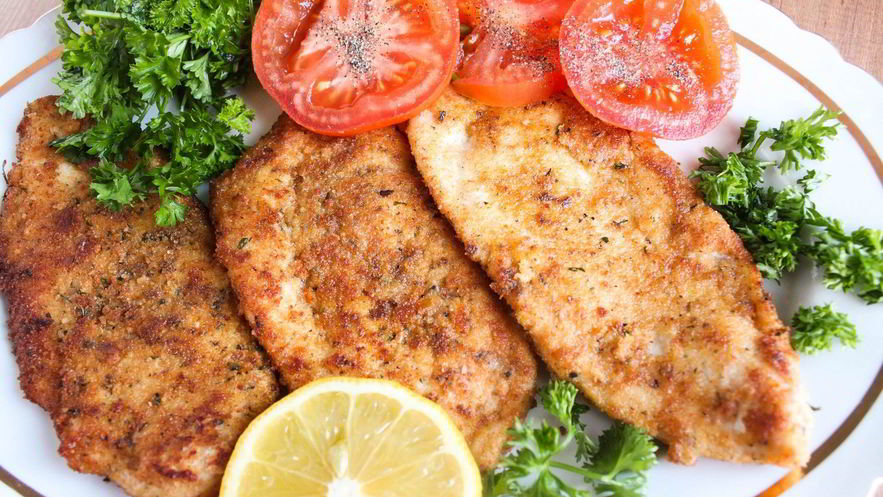 Рецепт куриных отбивных в панировке