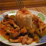 Рецепт Курицы по-китайски с ананасами