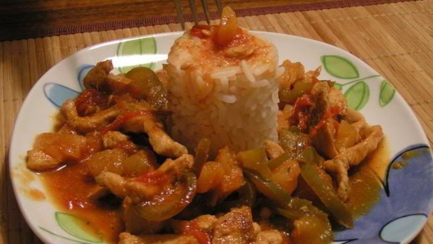 Рецепт курицы по-китайски с ананасами