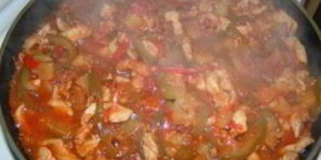 Рецепт курицы по-китайски с ананасами