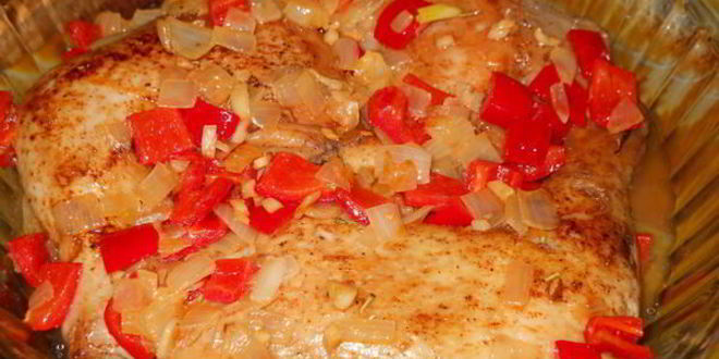 Рецепт курицы с ананасами