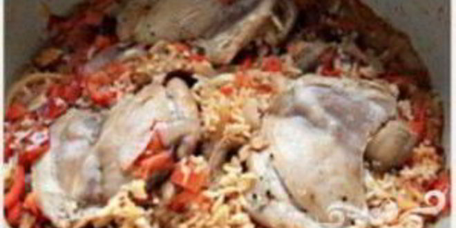 Рецепт курицы с чипотл и рисом