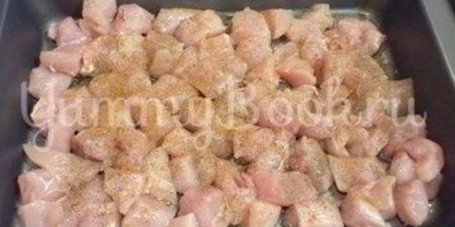 Рецепт курицы с овощами в соусе терияки