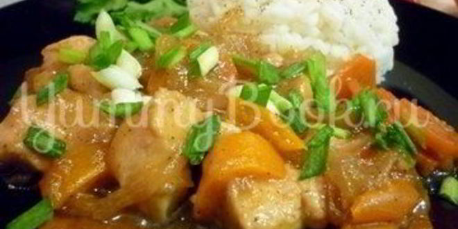 Рецепт курицы с овощами в соусе терияки