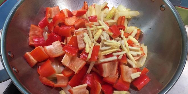 Рецепт курицы в кисло-сладком соусе