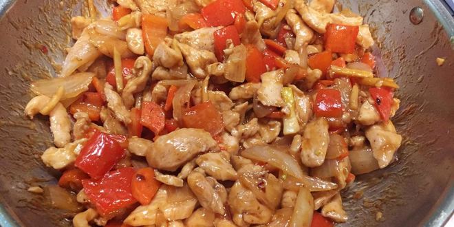 Рецепт курицы в кисло-сладком соусе