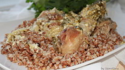 Рецепт Курицы в молочно-пряном соусе