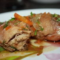 Рецепт Курицы в пиве тушеная