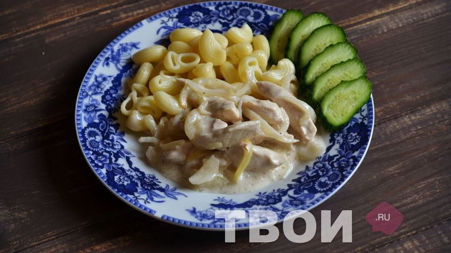 Рецепт курицы в сметане в мультиварке