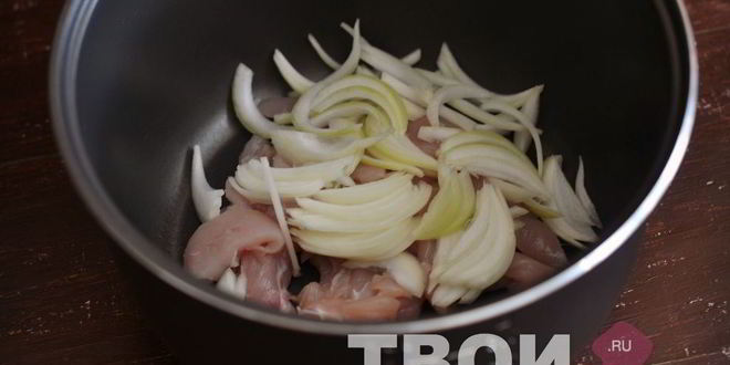 Рецепт курицы в сметане в мультиварке