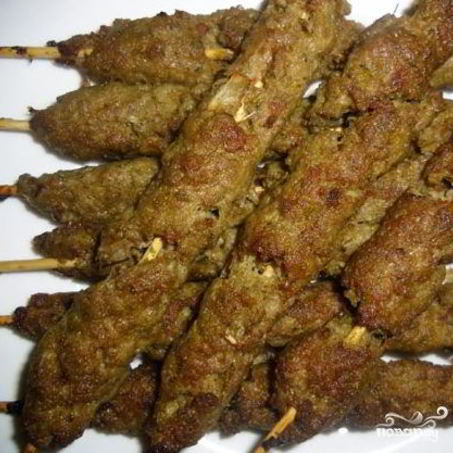 Рецепт Люля-кебаба из фарша в духовке