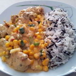 Рецепт Мяса с кукурузой