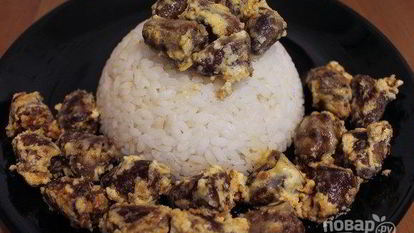 Рецепт Сердечек куриных тушеных