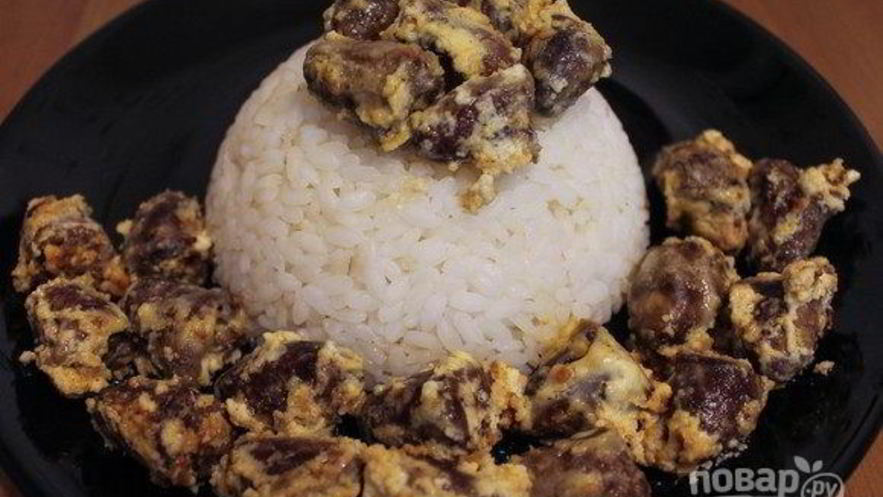 Рецепт сердечек куриных тушеных