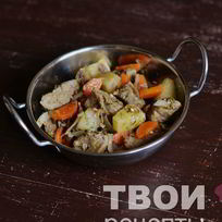 Рецепт Свинины с ананасами