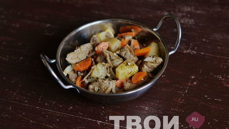 Рецепт свинины с ананасами