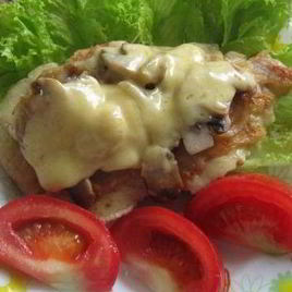 Рецепт Свинины с белыми грибами