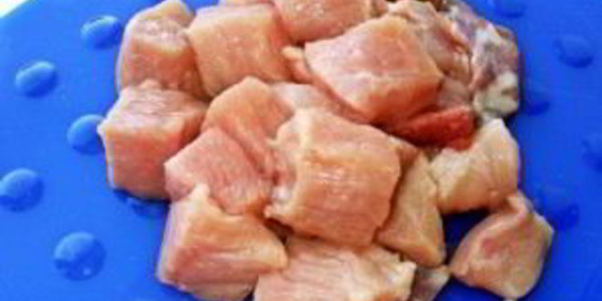 Рецепт свинины с белыми грибами