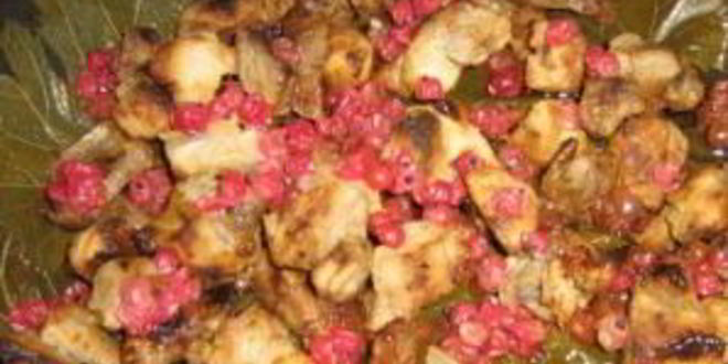 Рецепт свинины со смородиной