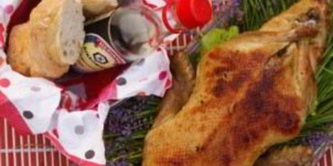 Рецепт утки на мангале