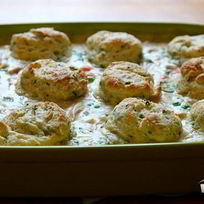 Рецепт Запеченной курицы с тестом и овощами