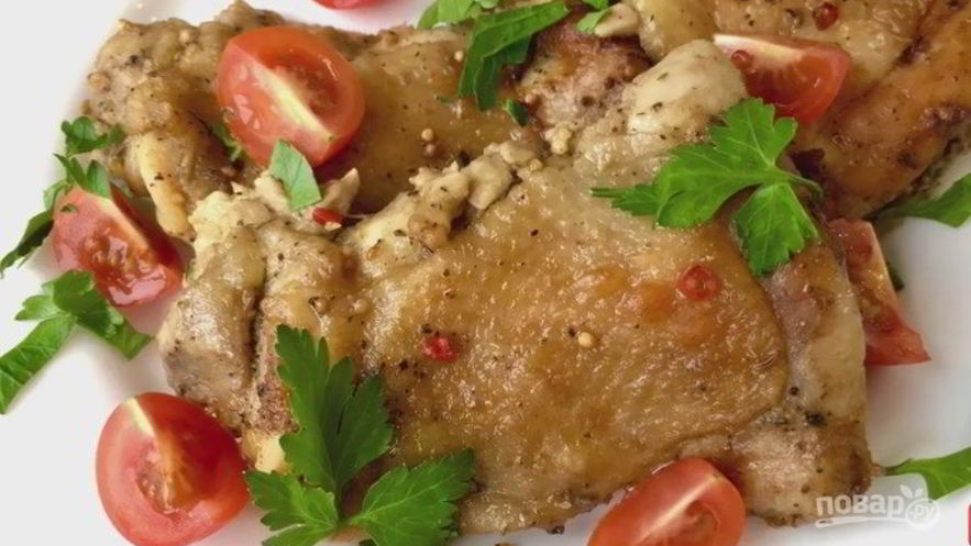 Рецепт запеченных бедрышек без косточки в духовке